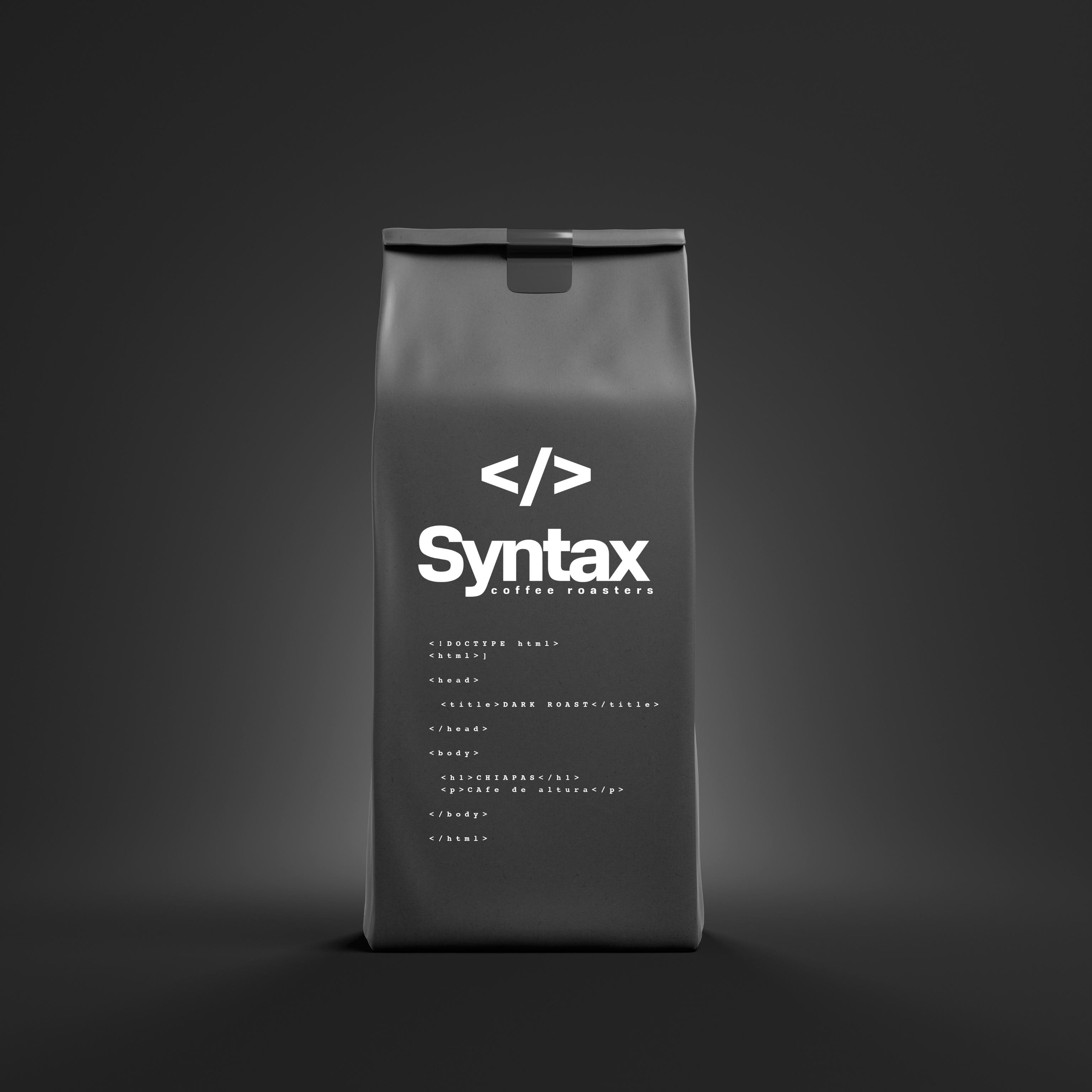Dark Roast Coffee.